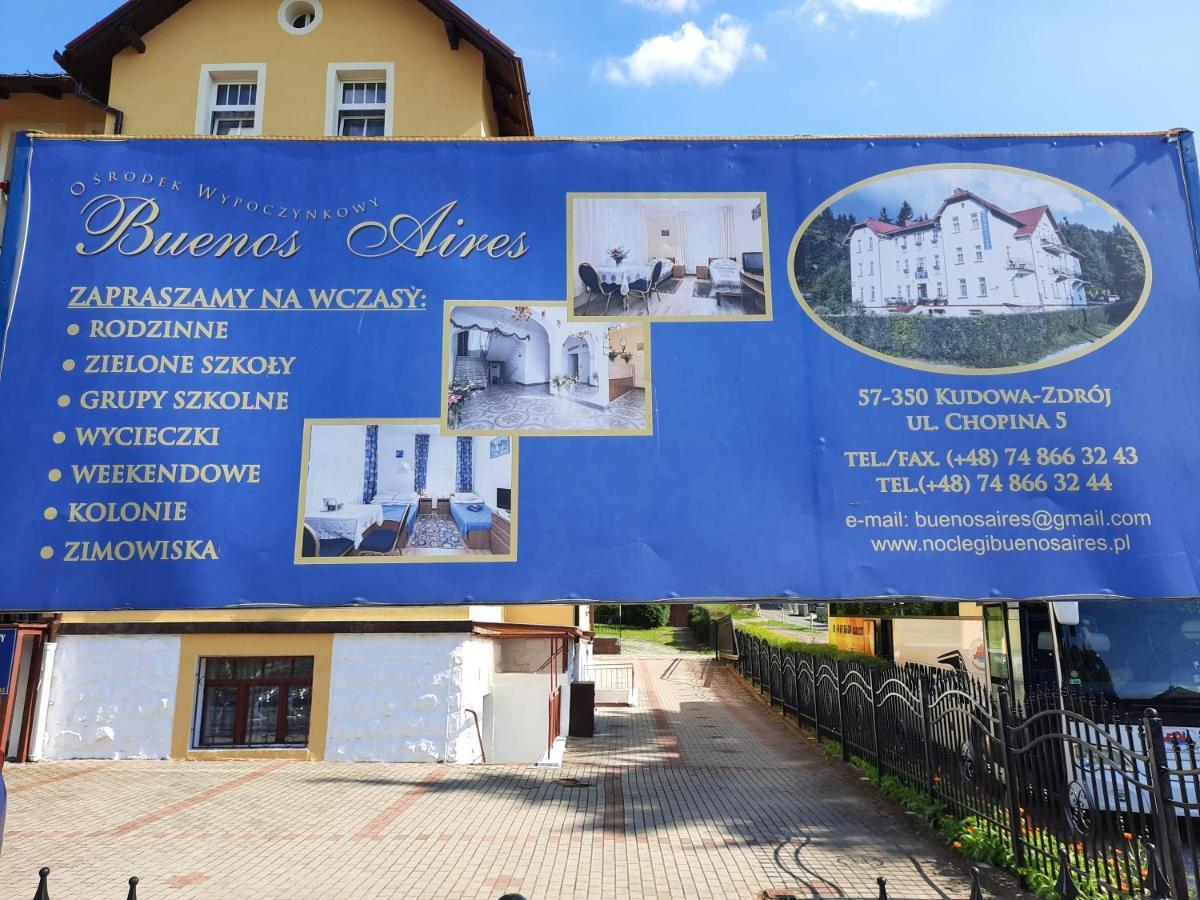 Osrodek Wypoczynkowy Buenos Aires Bed & Breakfast Kudowa-Zdrój Eksteriør bilde